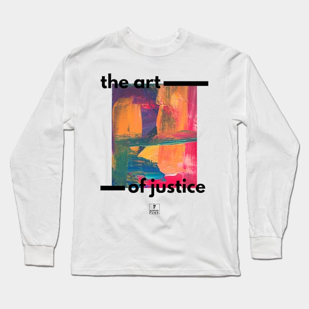 Art of Justice Canvas Long Sleeve T-Shirt by OCJF